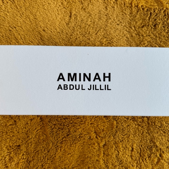 Aminah Abdul Jillil Black Leather Flip Flops – Size 10 (NEW) - Picture 8 of 9